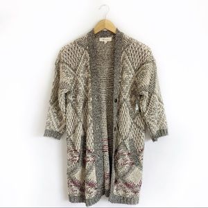 NEW Vince Camuto Chunky Grey Cardigan Small